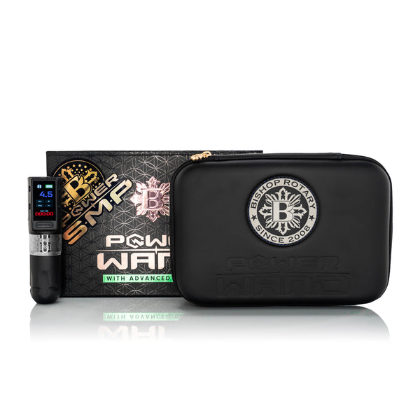 The Power SMP Wand - Full Set - Stainless - bishopsmp