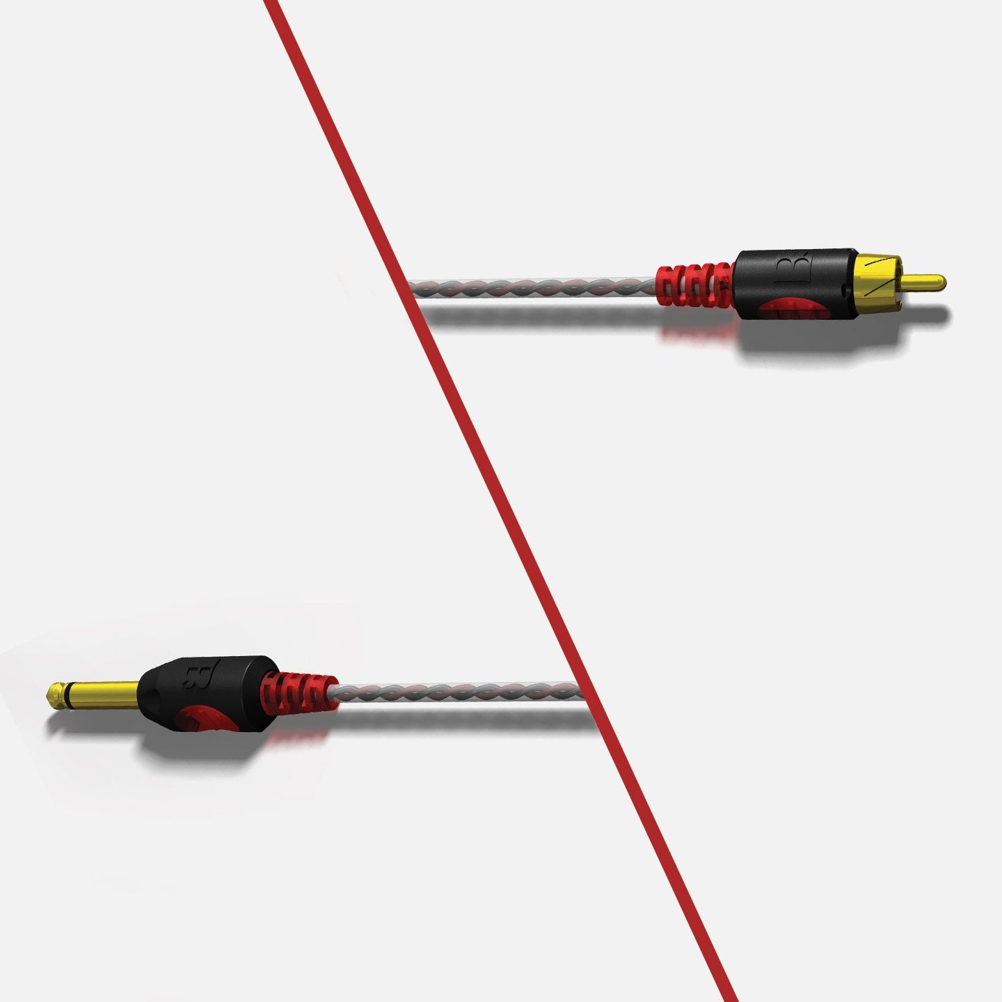 Premium Lightweight RCA Cord - 7 ft.